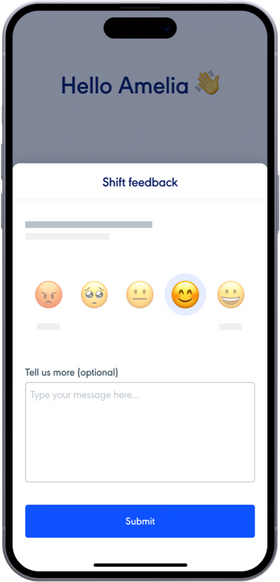 A screenshot of Rotaready Evo shift notes